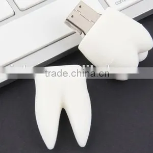 Mini Tooth Shape Usb for Handheld Dentist, Gift Flash Drive Usb Tooth, Custom Shaped 8gb Flash Tooth Usb Drive thumbnail-2