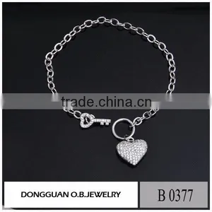 Dongguan Manufacturer Fashion Rhinestone Sport Bracelet thumbnail-1