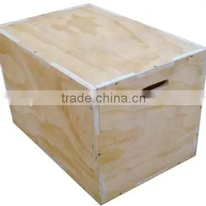 Gym Equipment Plyo Jump Wooden Boxes/Plyometric Boxes In Fitness thumbnail-3