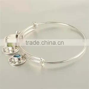 925 Silver Silver Jewelry Charm Bracelet Fashion Bracelet Factory Direct Wholesale thumbnail-4