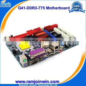 Cheap Dual Channel Supports DDR3 1333/1066 Memory G41desktop Motherboards thumbnail-1
