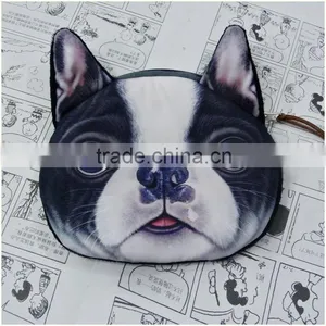 Aimigou Wholesale Factory Direct Sale 3D Dog Faced Coin Purses thumbnail-5