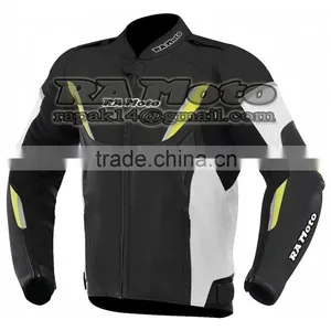 Motorcycle Leather Jacket, Motorbike Leather Jacket thumbnail-1