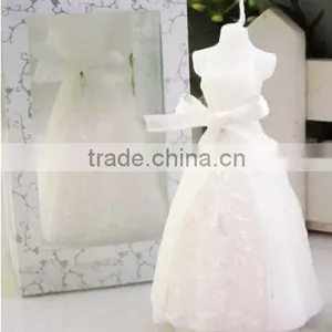 New Wedding Gown Dress Candle For Wedding Party Birthday Souvenirs Gifts Favor thumbnail-4