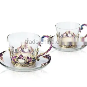 Royal Coffee Cups Set for Home/hotel/bar thumbnail-1