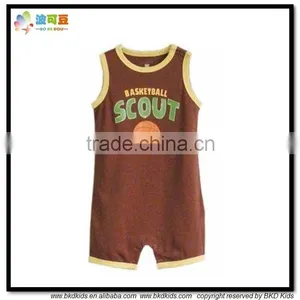 Basketball Scout Printed Babies Clothes for Baby Summer Clothing thumbnail-1