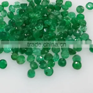 1.5-2mm Natural Loose Round Emerald Lot Brazil Origin Non-heated Non-treated thumbnail-3