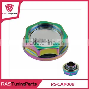 Neo Chrome Racing Oil Filter Cap Engine Tank Cover thumbnail-1