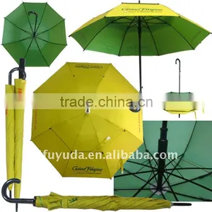 23inch Green Coated Double Layers Automatic Umbrella thumbnail-1