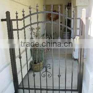 2016 Luxury European Style Metal Wrought Iron Gates Design on Online Shopping thumbnail-1