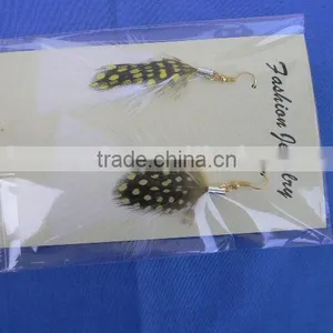 The Elegent Beautiful Feather Eardrop thumbnail-1