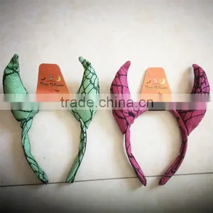 Hot Sale Halloween Party Headband Cute Bat Devil Headband thumbnail-2