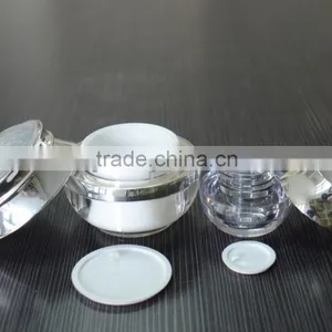 China Wholesale Acylic Cosmetic Jars Luxury Packing Cream Jar Plastic Containers thumbnail-2