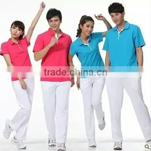 Wholesale White T-shirt Model Blouse Sports T-shirt for Uniforms thumbnail-2
