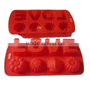 Silicone Love Chocolate Mold,silicone Fondant Mould thumbnail-5