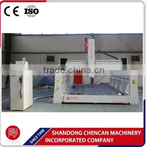 CC-SF2040Q-3S 3 Axis Wood and Foam Molding Cnc Router With Steel Plate Table thumbnail-2