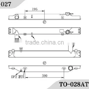 China Good Price With Excel Tank Engine Part for Rafiator Plastic Tank for Toyota Car thumbnail-3