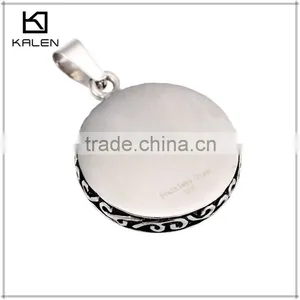 Wholesale 925 Sterling Silver Plated Chakra Sun Pendant thumbnail-2