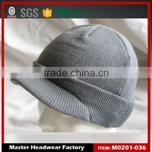 Knit Beard Hat With Tassel Beanie Hat thumbnail-1