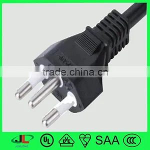 Italy Lamp Holder E14 Edison, VDE Power Cord for Electric Grill, IEC Male Socket With Switch thumbnail-1