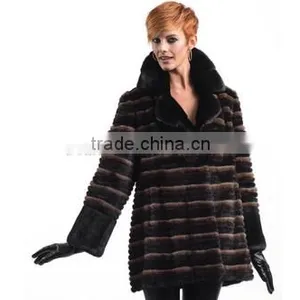 High Quality Mink Fur Coat/Fur Garment For Women thumbnail-1