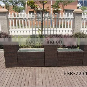Outdoor Alum Frame Flower Pot Stand thumbnail-2