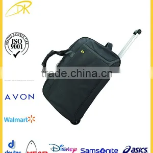 China Factory Wholesale Nylon Best Travel Bags With Trolley Sleeve thumbnail-2