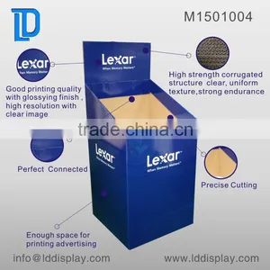 Custom Cardboard Dum Bin Display & Paper Dum Bin Display Stands thumbnail-6