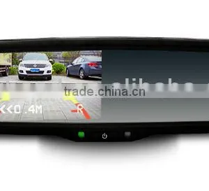 4.3" High Resolution Car Rearview Mirror With Parking Sensors/more Functions Option thumbnail-1