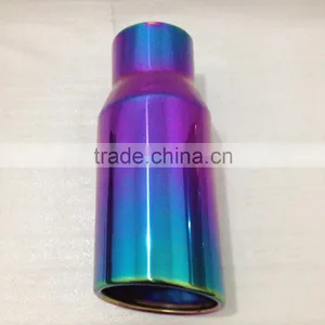 Colorful Stainless Steel Exhaust Tips for Cars thumbnail-3