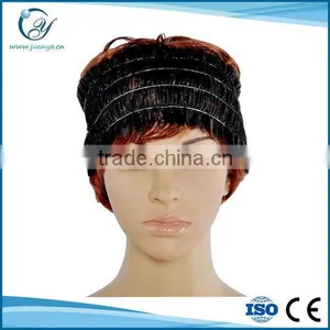 Black SPA Non-woven Headbands With Four Elastic thumbnail-1