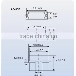 HC-49US/SMD Quartz Crystal-Wearable Device thumbnail-2