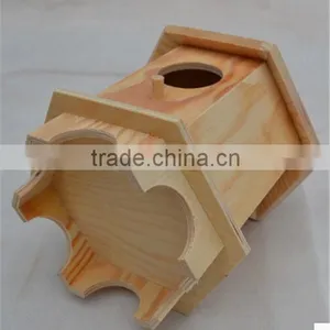 Pine Wooden Bird House,pet Nest,pet Bird House thumbnail-6