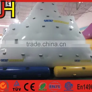 0.9mm PVC Tarpaulin Floating Inflatable Water Iceberg For Sale thumbnail-2