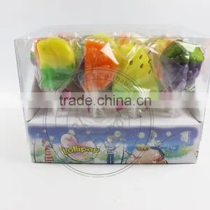 Fruit Shape Candy Pop Lollipop Manufacturers thumbnail-2