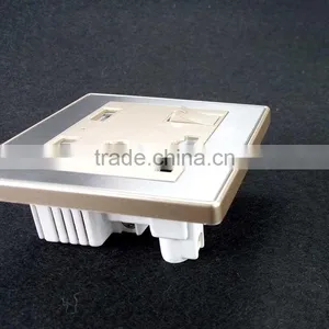 Stainless Steel Usb Wall Power Socket With Surge Protector thumbnail-4