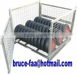 Stacking Mesh Cage Pallet/steel Mesh Container thumbnail-1