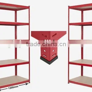 Boltless Rivet 5 Tier Metal DIY Storage Shelves thumbnail-2