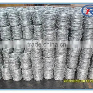 China Hot Dipped Galvanized Barbed Wire Fencing thumbnail-6