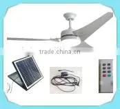 Vent Goods Aluminum Battery Solar Powered Ceiling Fan With Battery Roof Extractor Solar Decorative Fan thumbnail-3