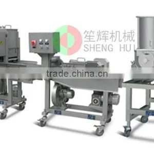 Shenghui Hot Sale High Efficiency Hamburger Patty Machine/hamburger Making Machine thumbnail-4