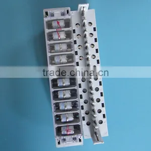 LSA 10 Pair Overvoltage Protection(Protector) Magazine 2 /10, 3 Pole Arrester Magazine thumbnail-2