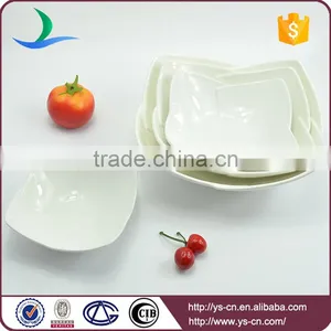 Wholesale White Ceramic Dessert Bowl Set thumbnail-1