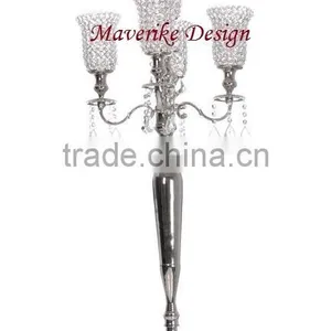 New Arrival ! Wedding Candelabra, Candelabra Wholesale For Wedding Table Top Centerpiece thumbnail-3