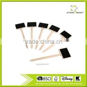 Store More Wooden Chalkboard Plant Label With Chalk thumbnail-1