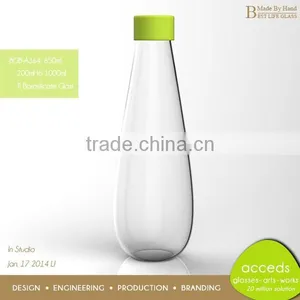 Various Designed Pyrex Glass Fruit Juice Bottle thumbnail-2