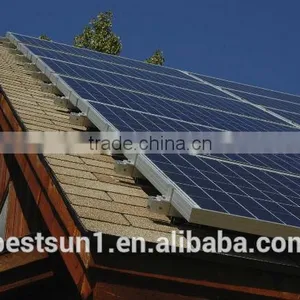 Solar Panel Mounting Brackets 10000w/ Complete Photovoltaic System for Home Use thumbnail-6