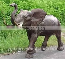 Brass Large Animal Elephant Statue for Sale thumbnail-1
