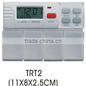 Plastic Digital LCD Table Timer With Pill Box thumbnail-1