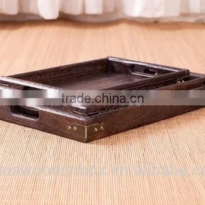Antique Wood Serving Trays thumbnail-2